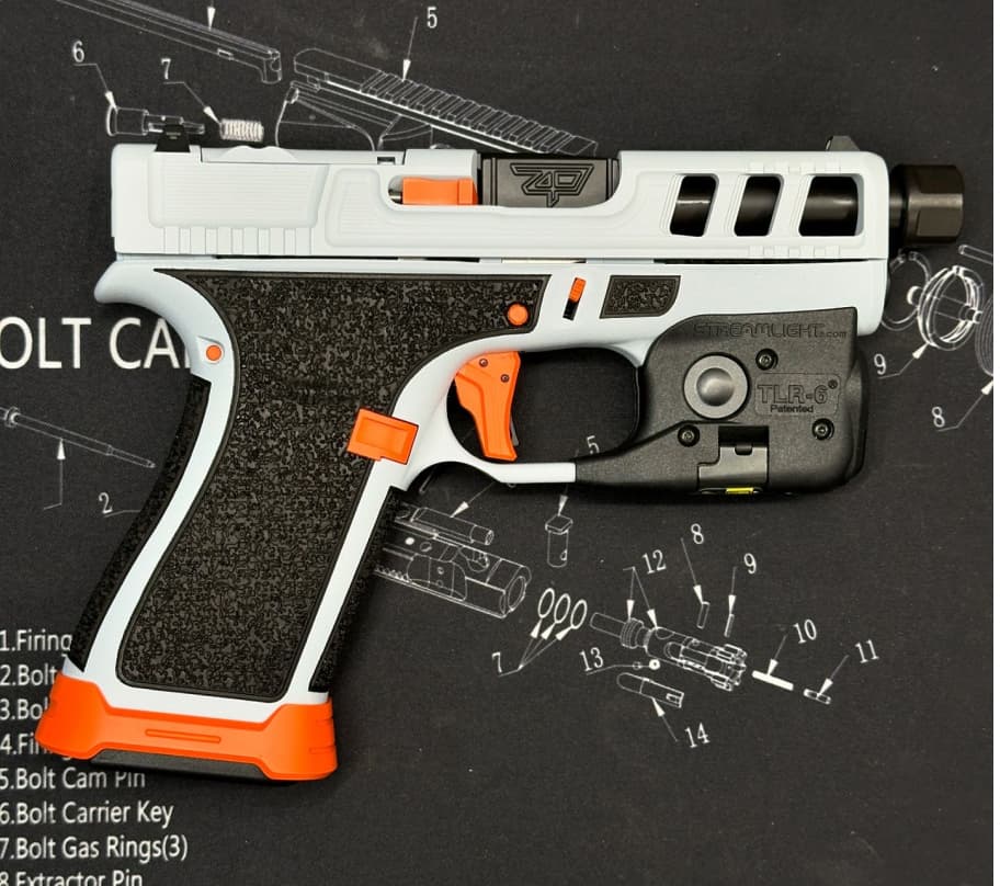 Laser & hand Stippling